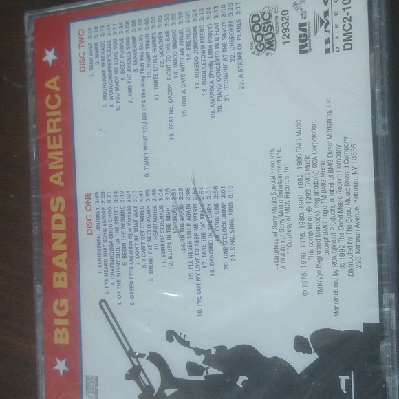 Big Bands America two compact disc set - Picture 2 of 2